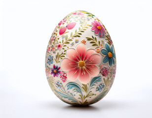 011-019-194-Easter Egg Decoupage Craft isolate with white background 13064
