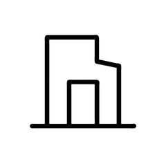 vector illustration of a modern building