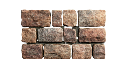 Realistic stone wall texture with detailed surface design