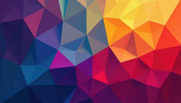 Geometric abstract shapes, tessellated perfectly , purple, modern, design