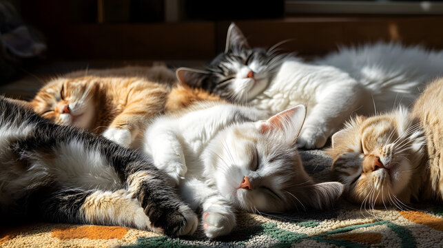 A collection of neatly stacked holiday gifts, wrapped in colorful paper and tied with festive ribbons for a cheerful occasion.