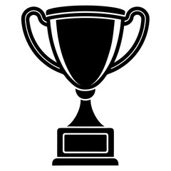 sports trophy line art vector 