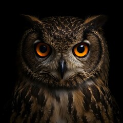 great owl looking