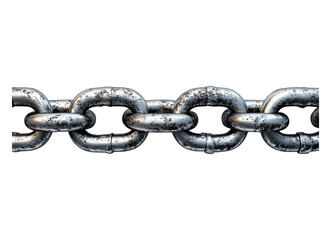 Obraz premium metal chain part