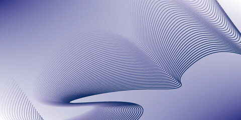 3D modern wave curve abstract presentation background. Luxury paper cut background. Abstract decoration, golden pattern, halftone gradients, 3d Vector illustration. Dark blue background