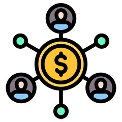 Crowdfunding Icon