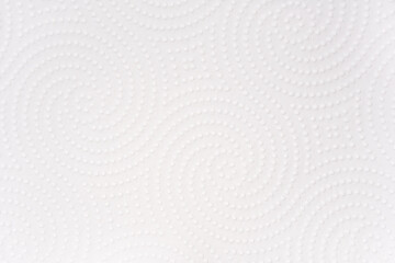 The texture of a white paper towel. Macro. Soft, delicate paper.