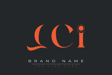 QCI abstract letter logo design. This logo is designed by three abstract letters.
