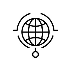 Earth Globe Icon