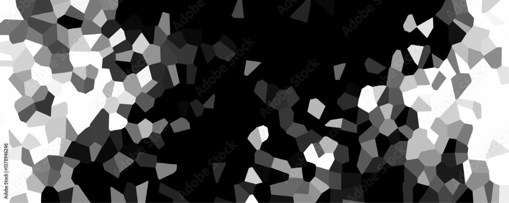 Poster low poly crystal mosaic background. geometric pattern with 3d shapes vector illustration. abstract c