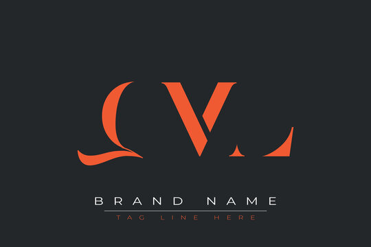 QML abstract letter logo design. This logo is designed by three abstract letters.