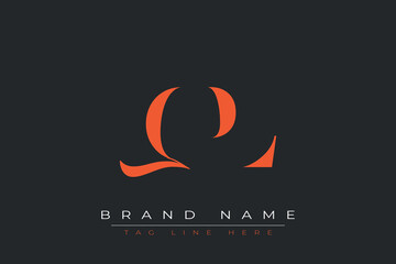 QPL abstract letter logo design. This logo is designed by three abstract letters.