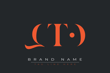 QTO abstract letter logo design. This logo is designed by three abstract letters.
