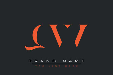 QVV abstract letter logo design. This logo is designed by three abstract letters.