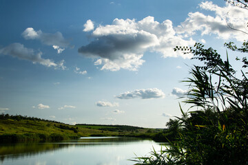 Landscapes with sky and clouds