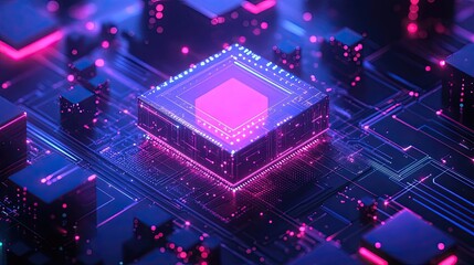 Obraz premium WealthTech solutions empowering investors with digital tools for asset management, portfolio optimization, and financial planning, utilizing AI and data analytics for personalized wealth management.