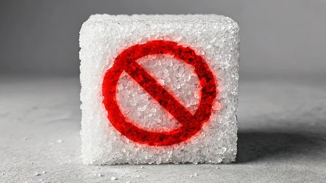 No sugar sign.