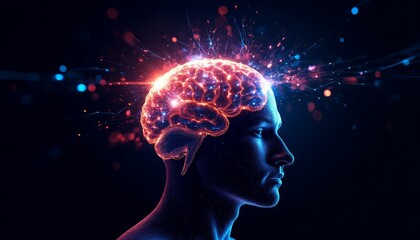 Obraz premium Glowing Mind
