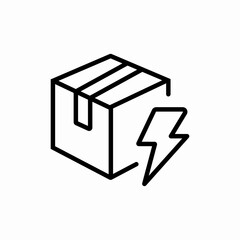 Fast delivery icon vector sign