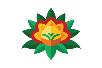 lotus flower isolated on white background