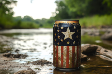 Fourth of July America Beer