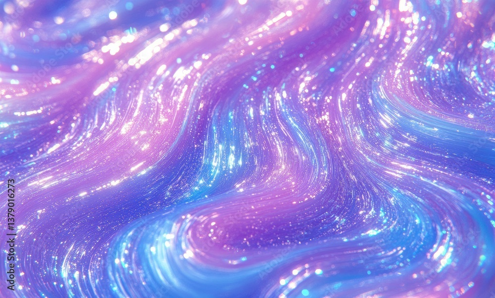 Canvas Prints abstract background with blue waves
