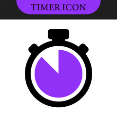 Timer and stopwatch vector icons set. Countdown timer vector icons. Time management. Deadline, punctuality and time management and optimization Countdown 5, 10, 20, 30, 60 minutes. Vector illustration