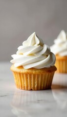 cupcake with icing