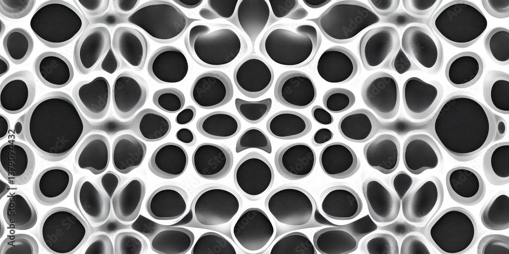 Poster abstract geometric architecture pattern