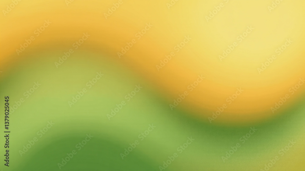 Aufkleber soft abstract green background with blurred light and colorful pattern