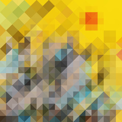 Colorful polygonal abstract background. Low poly effect. Polygon backdrop.