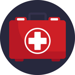 A visual reminder of safety precautions, providing quick access to first aid in case of injury.