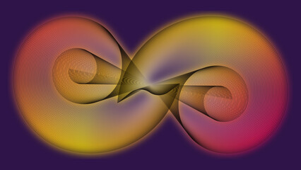 Fototapeta premium Ethereal Swirls of Light and Color