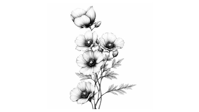 Gallery-Magic Flowers: Relaxing Coloring Pages for Adults and Teens" in Vintage Style