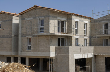 Immeuble en construction	