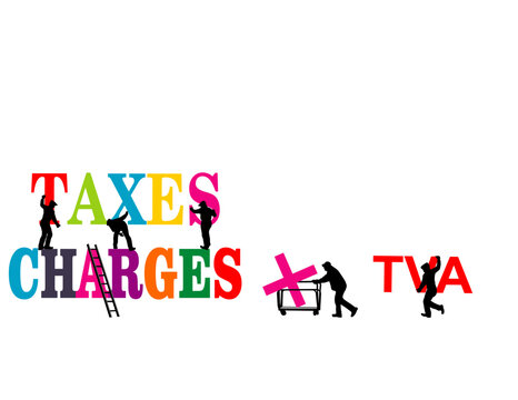TAXES  CHARGES ET TVA