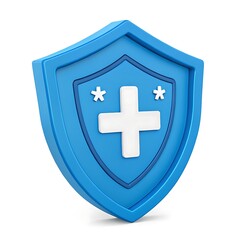 Fototapeta premium Healthcare Shield Icon