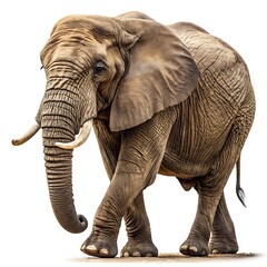 Lifelike African Elephant