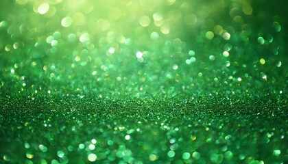 green sparkle abstract background
