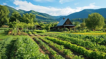 Organic Gardening Practices Focused on Sustainable, Chemical-Free Farming Methods, Including Crop Rotation, Composting, and Soil Health Management to Promote Healthy, Local Food Systems