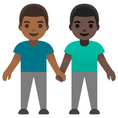 Men Holding Hands
