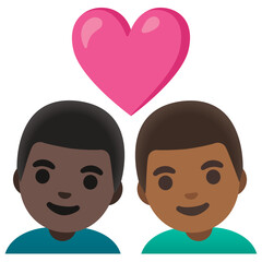 Couple with Heart: Man, Man
