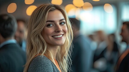 Networking events for businesses with attendee badges, networking areas, and interactive sessions designed to foster connections and new partnerships in a business setting.