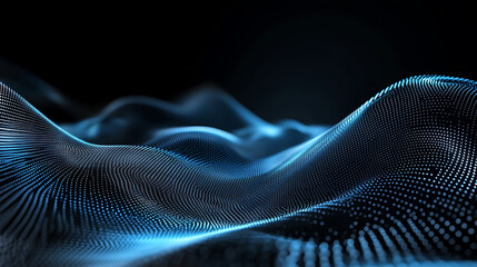 Abstract futuristic background with glowing light effect illustration