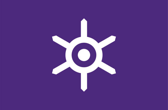 Tokyo national pride. Tokyo flag flat vector illustration.	