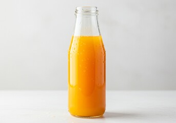 夏にぴったりなオレンジジュースのビジュアル