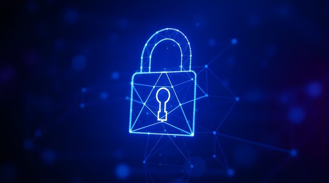 Cyber Security and Blockchain Technology Concept for Data Protection