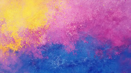 Vibrant Hues Abstract Painting: A Symphony of Colors