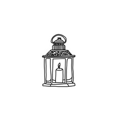 Wedding Line Art Pack candle lamp vintage boho decoration png 