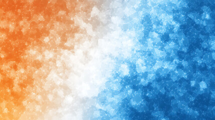Blue orange white grainy gradient abstract background